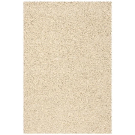 Safavieh SGA-Athens Shag 6 x 9 ft. Rectangle Area Rug Ivory SGA119I-6